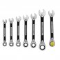 Craftsman Metric 7 Piece Universal Ratcheting Wrench Set 10 - 17mm