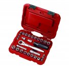 Craftsman 30 Piece Mixed Drive Max Axess Socket Set w/ Case