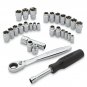 Craftsman 30 Piece Mixed Drive Max Axess Socket Set w/ Case