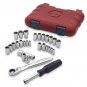 Craftsman 30 Piece Mixed Drive Max Axess Socket Set w/ Case