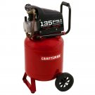 Craftsman 10 Gallon 1 HP Oil-Lube Portable Air Compressor 135 Max PSI