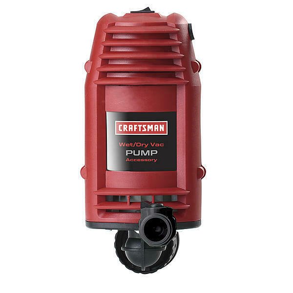 Craftsman Pump-Out Wet / Dry Vacuum Pump Accessory