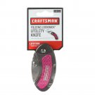 Craftsman Mini Folding Lockback Utility Knife (8 Colors Available)