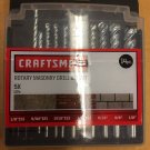 Craftsman 14 Piece Double Flute Masonry Drill Bit Set w/ Case