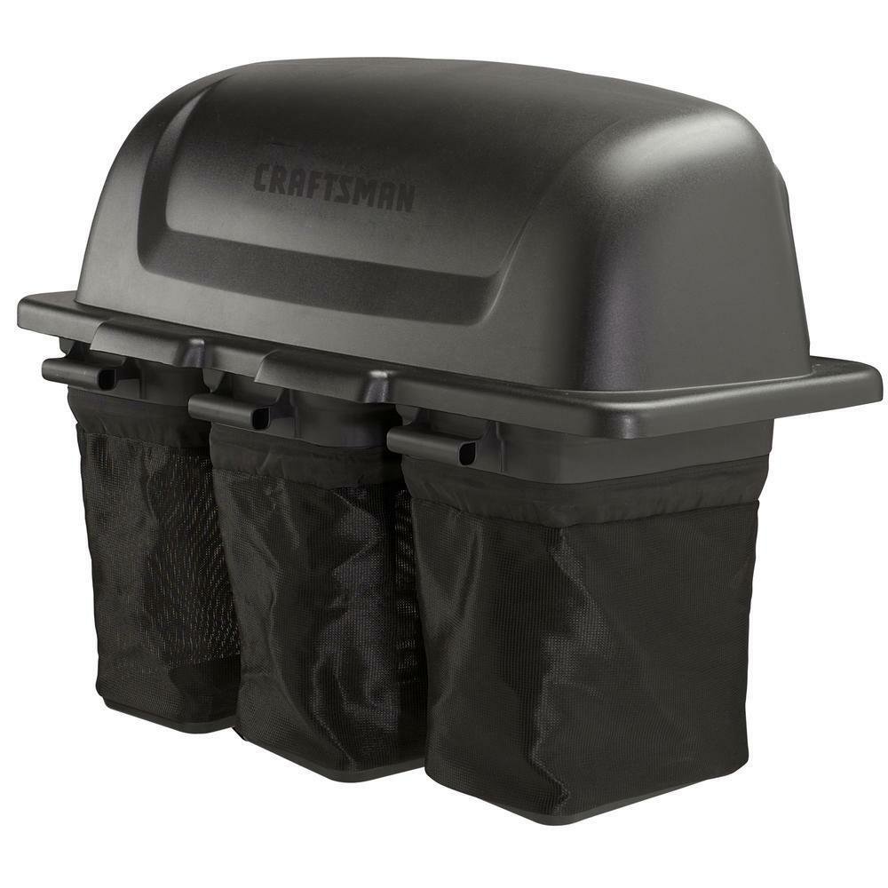 Craftsman 9 Bushel 3 Bin Soft Bagger for 48 Inch Deck Riding Mowers