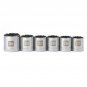 Craftsman 6 Piece Metric 1/2 Inch Drive 12 Point Socket Set 27-36mm