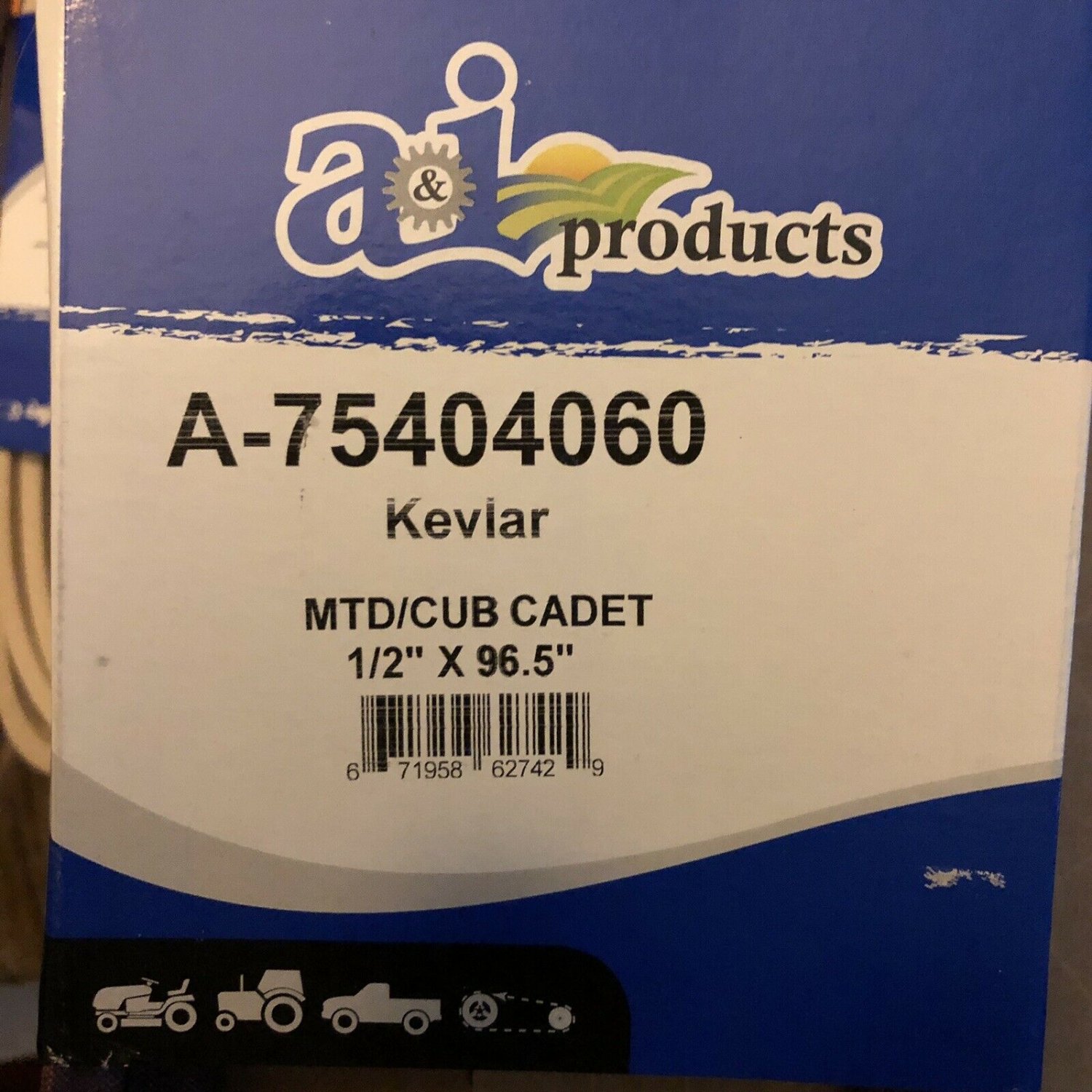 A&I Products OEM Spec Riding Mower Belt 754-4060/33074 for MTD Craftsman
