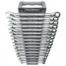 GearWrench 16 Piece Extra Long Metric Combination Wrench Set 8 - 24mm