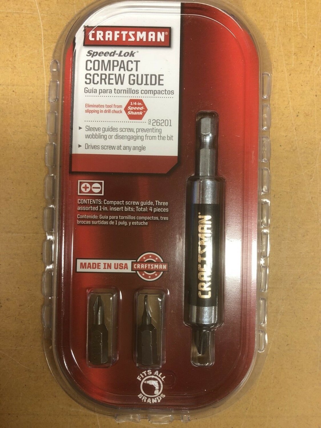 Craftsman Speed-Lok Compact Screw Guide with Bits