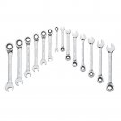 Craftsman 14 Piece Standard and Metric Reversible Ratcheting Wrench Set