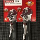 Craftsman Extreme Grip Locking Adjustable Wrench Set 8 & 10 Inch