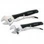 Craftsman Extreme Grip Locking Adjustable Wrench Set 8 & 10 Inch