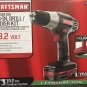 Craftsman C3 19.2 Volt Lithium-Ion 3/8 Inch Chuck Drill/Driver Kit