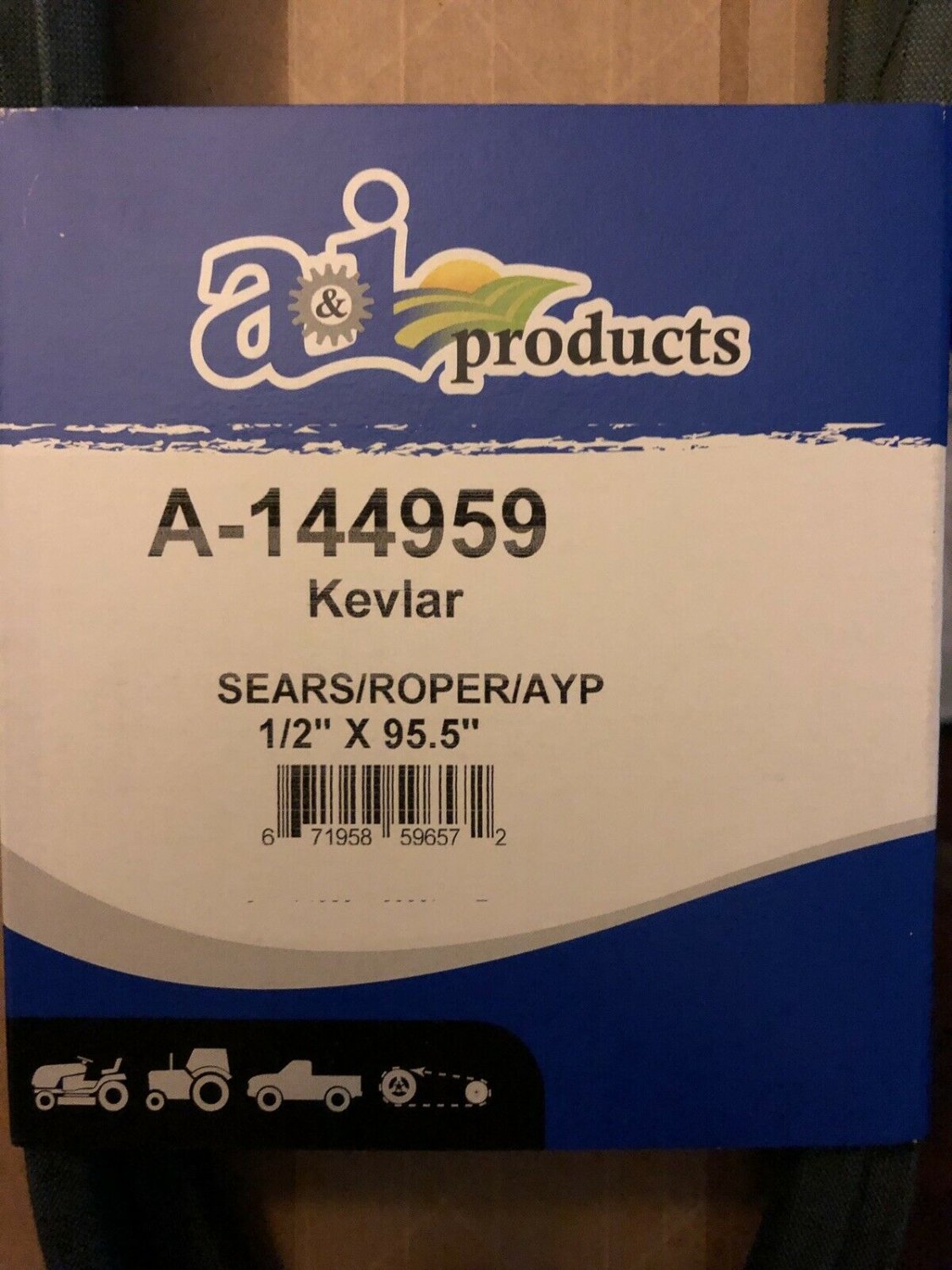 A&I Products OEM Spec Riding Mower Belt 144959/24690 for AYP Husqvarna Craftsman