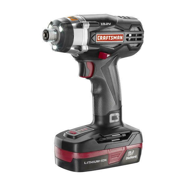 Craftsman C3 19.2 Volt 3 Speed Lithium Ion Impact Driver Kit