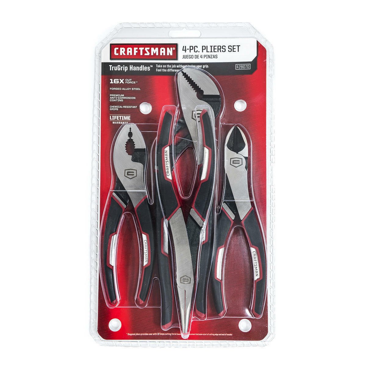 Craftsman 4 Piece Pliers Set