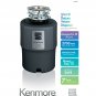 Kenmore 3/4 HP Deluxe Garbage Disposal