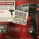 Craftsman 1/4 Inch Collet 3 Amp Corded Impact Driver w/ Tool Bag