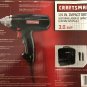 Craftsman 1/4 Inch Collet 3 Amp Corded Impact Driver w/ Tool Bag
