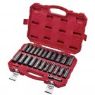 Craftsman 23 Piece 1/2 Inch Drive Impact Socket Set w/ Carrying Case