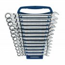 GearWrench Metric 12 Piece 12 Point Flex Head Ratcheting Wrench Set