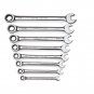 Craftsman 8 Piece SAE (Inch) Full Polish Ratcheting Wrench Set 5/16 - 3/4