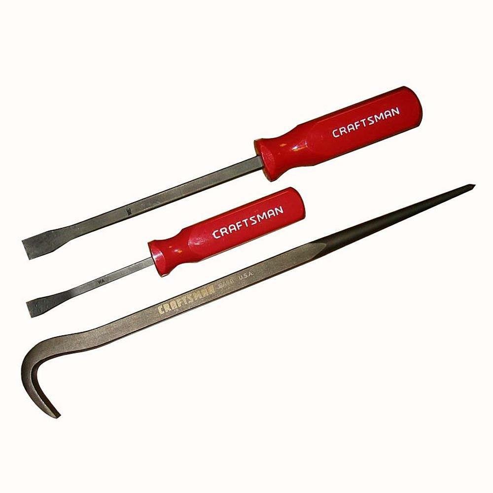 Craftsman 3 Piece Handle Pry Bar Set