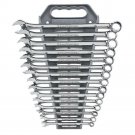 GearWrench 15 Piece Metric Long Pattern Combination Wrench Set 8 - 22mm