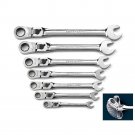 Craftsman 7 Piece Metric Flex Head Ratcheting Wrench Set 8 - 19mm