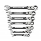 Craftsman 7 Piece Metric Universal Flex Ratcheting Wrench Set 8 - 17mm