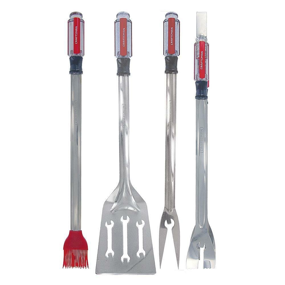 Craftsman 4 Piece Screwdriver Handle BBQ Barbecue Tool Set