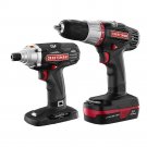 Craftsman C3 19.2 Volt 2 Piece Lithium Ion Drill and Impact Driver Kit