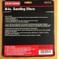 Craftsman 8 Inch Adhesive Backed Sanding Discs - 6 Pack Assorted Grits