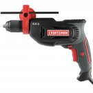 Craftsman 8 Amp Corded 1/2 Inch Chuck Heavy Duty Drill w/ Bag