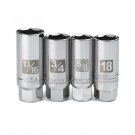 Craftsman 3/8 Inch Drive 6 Point 4 Piece Spark Plug Socket Set