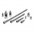 Craftsman 10 Piece 1/4 3/8 1/2 Ratchet and Socket Accessory Set