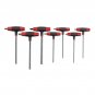 Craftsman 7 Piece Standard (SAE) T-Through Handle Ball End Hex Key Set