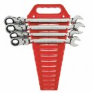 GearWrench 4 Piece Standard (SAE) Flex Head Ratcheting Wrench Set 13/16 - 1 Inch