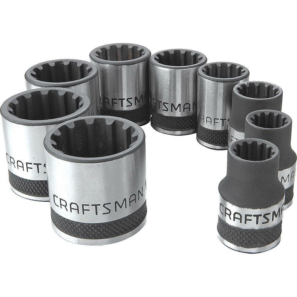 Craftsman 9 Piece Metric Universal Socket Set