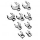 Craftsman 10 Piece 3/8 Drive Standard Crowfoot Wrench Set 3/8 - 1in.