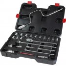 Craftsman Metric 23 Piece 1/2 Inch Drive Ratchet and Socket Set w/ Carrying Case
