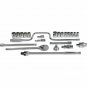 Craftsman Metric 23 Piece 1/2 Inch Drive Ratchet and Socket Set w/ Carrying Case