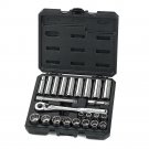 Craftsman 24 Piece Standard (SAE) 1/2 Inch Drive Socket Set w/ 84 Tooth Ratchet