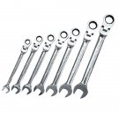 GearWrench 7 Piece Metric Flex Head Ratcheting Wrench Set