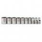 Craftsman 10 Piece 1/4 Drive 6 Point Metric Socket Set 5-14mm