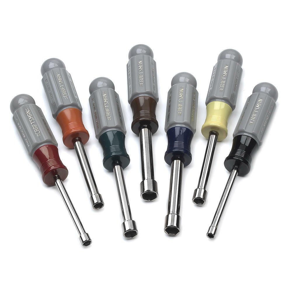 Craftsman 7 Piece Metric Nut Driver Set