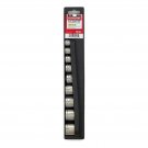 Craftsman 9 Piece 3/8 Drive 12 Point Standard (SAE) Socket Set 7/16 - 1in.