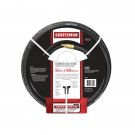 Craftsman 50 Foot 3/8 Inch Rubber Air Hose with 1/4 Inch Brass Male Fittings