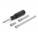Craftsman 4 Piece 1/4 Inch Drive Extension Bar Set w/ Spinner Handle