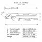 Craftsman 8 Inch Arc Joint Adjustable Pliers